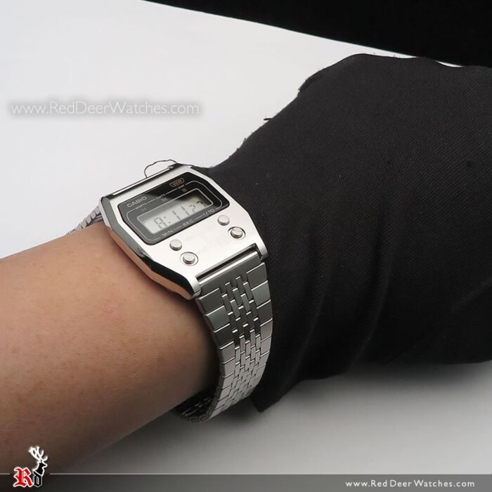 Casio Vintage Digital Stainless Steel Quartz A1100D 1 Unisex Watch
