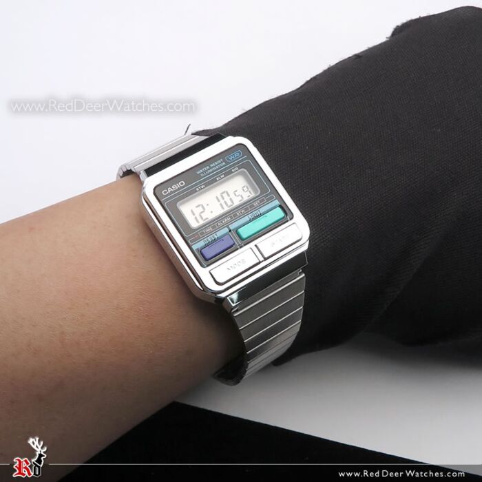 Vintage casio solar watch best sale