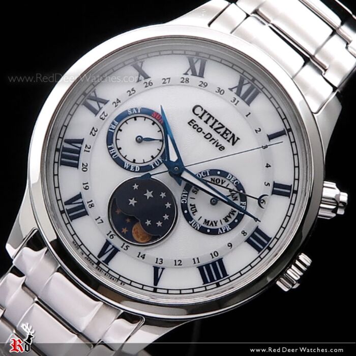 Citizen Eco-Drive Moon Phase Sapphire Mens Watch AP1050-81A