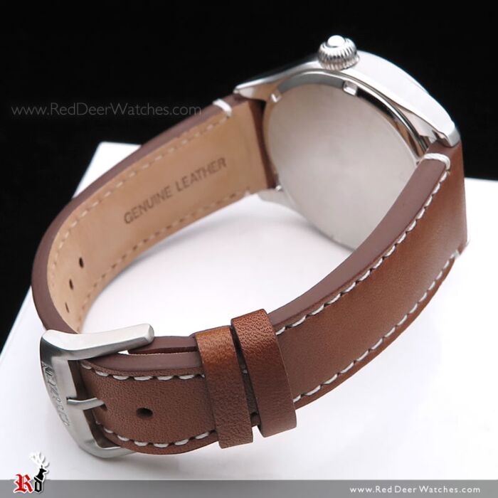 Citizen Eco-Drive Leather Strap Mens Watch BM6838-33L