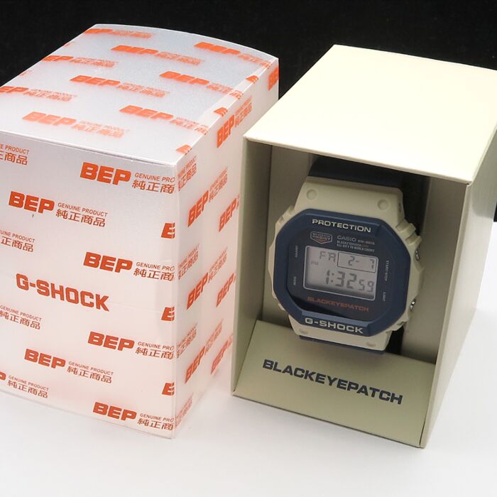 Casio G-Shock x BlackEyePatch collaboration Watch DW-5610BEP-2