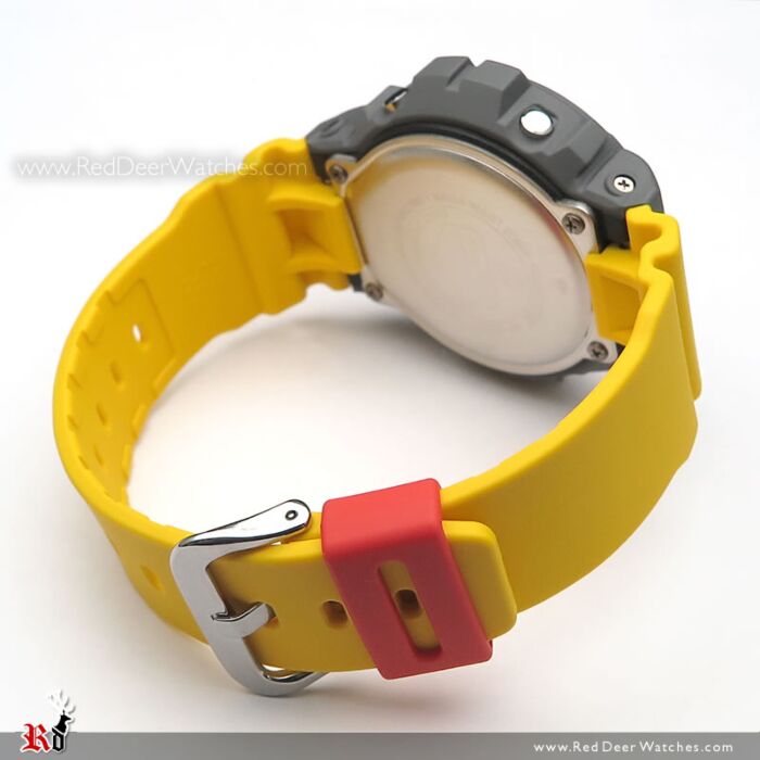 G Shock DW 6900Y 9ER Watch Yellow Watch