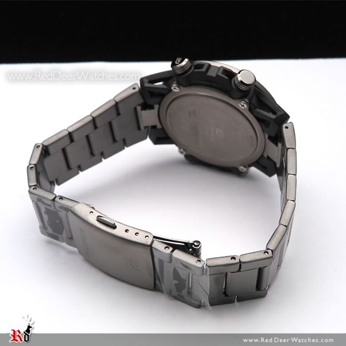 Casio Edifice Black Stainless Steel Band Watch ECB2000DC 1A