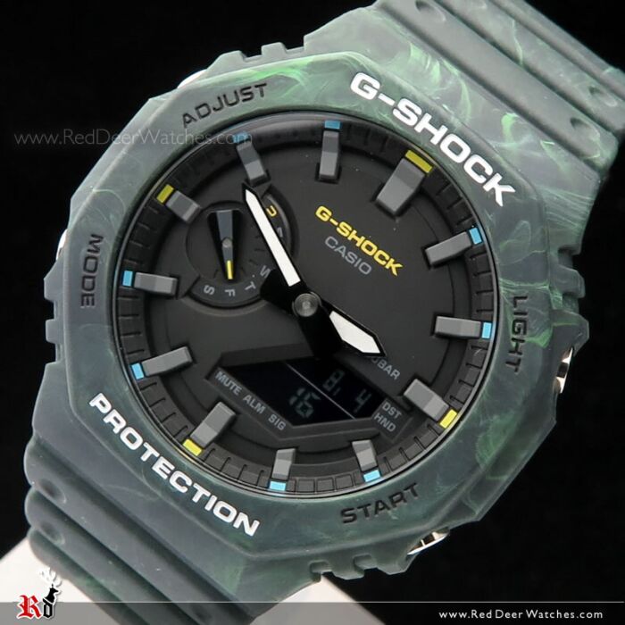 BUY Casio G-Shock Mystic Forest Green Sport Watch GA-2100FR-3A, GA2100FR |  CASIO Watches Online - Red Deer Watches