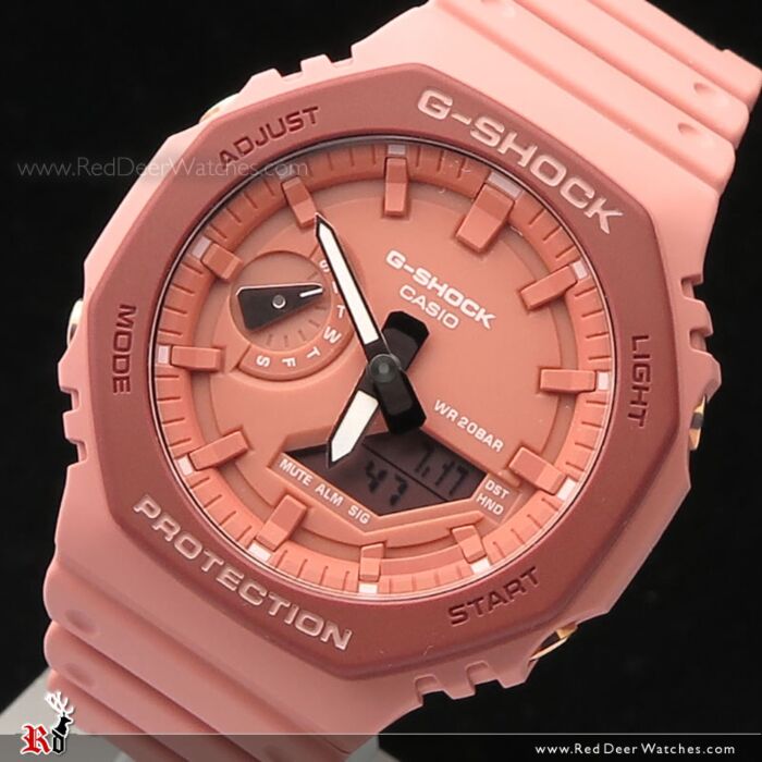 BUY Casio G-Shock Togenkyo Analog Digital Pink Sport Watch GA-2110SL-4A4  CASIO Watches Online Red Deer Watches