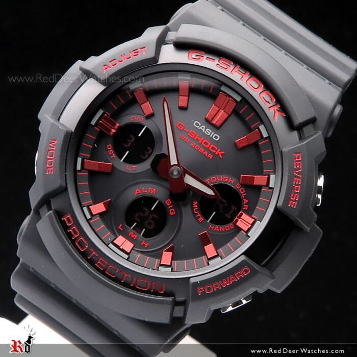 Casio G Shock Solar Analog Digital Watch GAS 100BNR 1A GAS100BNR