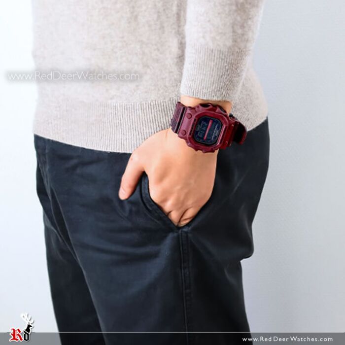 Casio G-Shock Sand Land Red Solar Digital Watch GX-56SL-4, GX56SL