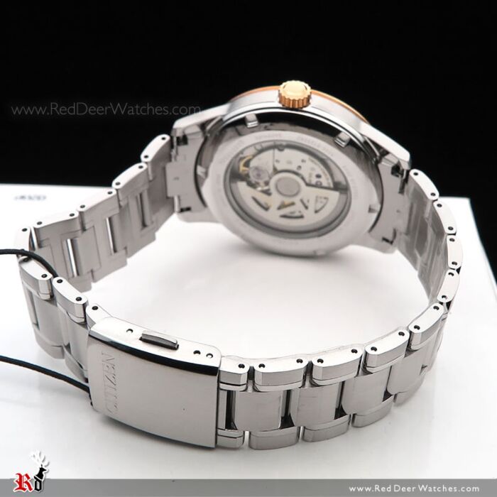 BUY Citizen Collection Mechanical Open Heart Two-Tone Pink