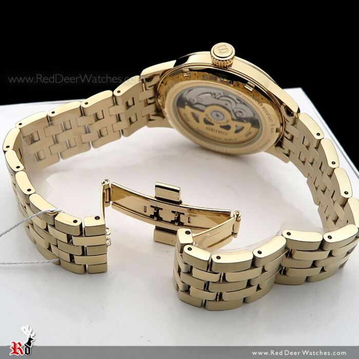 Seiko Presage Beer Julep Cocktail Time Gold Watch SRPK46J1 japan