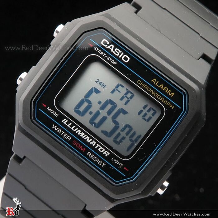 Casio Alarm Digital Watch W 217H 1AV W217H