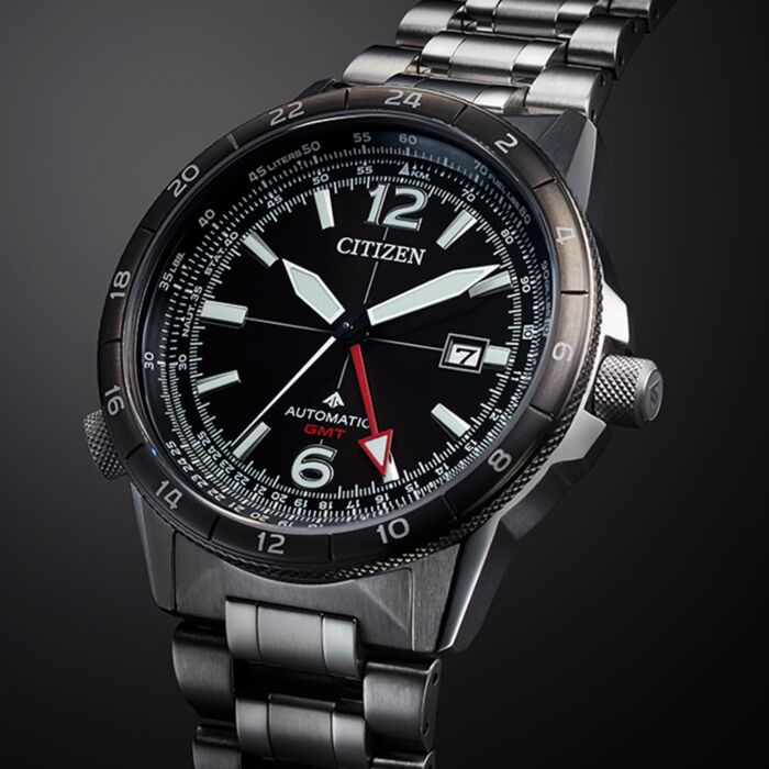 BUY Citizen Promaster Sky Silver GMT Mechanical Automatic Watch 