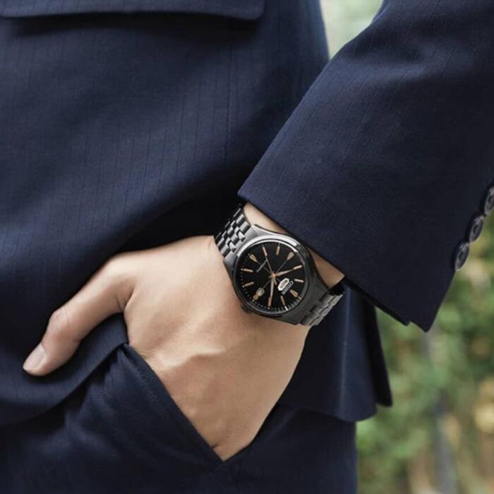 BUY Citizen C7 series Black Gold Automatic Mens Watch NH8395-77E