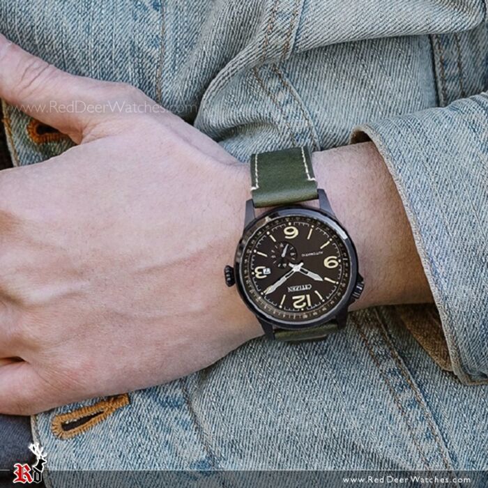 BUY Citizen Mechanical Calf Leather Automatic Watch NJ0147-18X