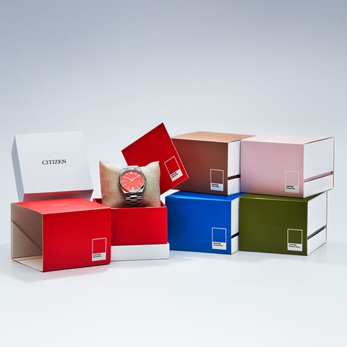 BUY Citizen x Pantone Automatic Warm Sand Ltd Watch NJ0158-89Y