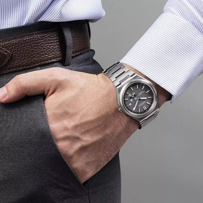 Citizen Automatic Small Seconds Sapphire Super Titanium Watch