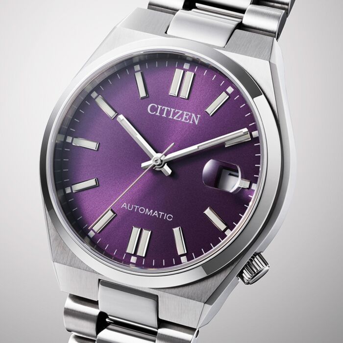 Citizen TSUYOSA Automatic Purple Dial 37mm Unsex Watch NJ0200-50W