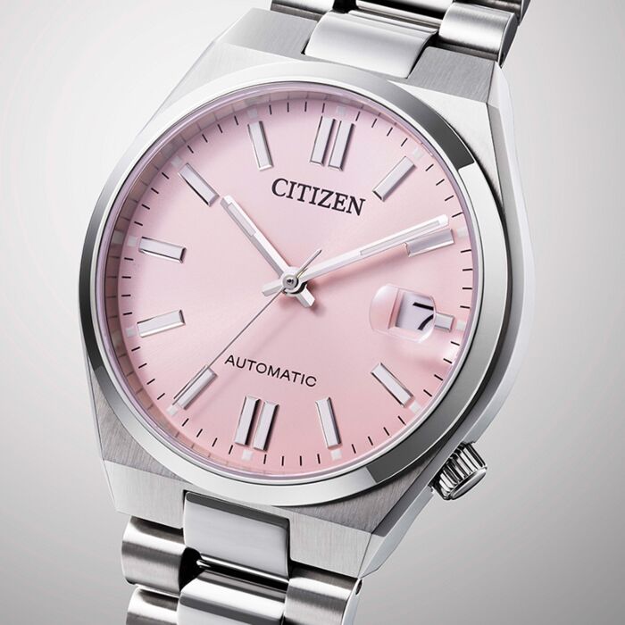 Citizen TSUYOSA Automatic Pink Dial 37mm Unsex Watch NJ0200-50Z