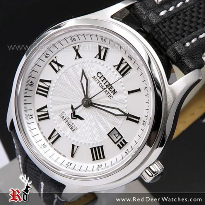 BUY Citizen Mechanical Automatic Sapphire Leather Strap Watch