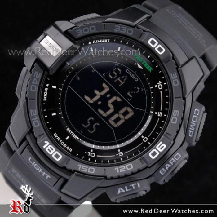 Casio Protrek Triple Sensor Digital Grey Dial Men's Watch PRG-270