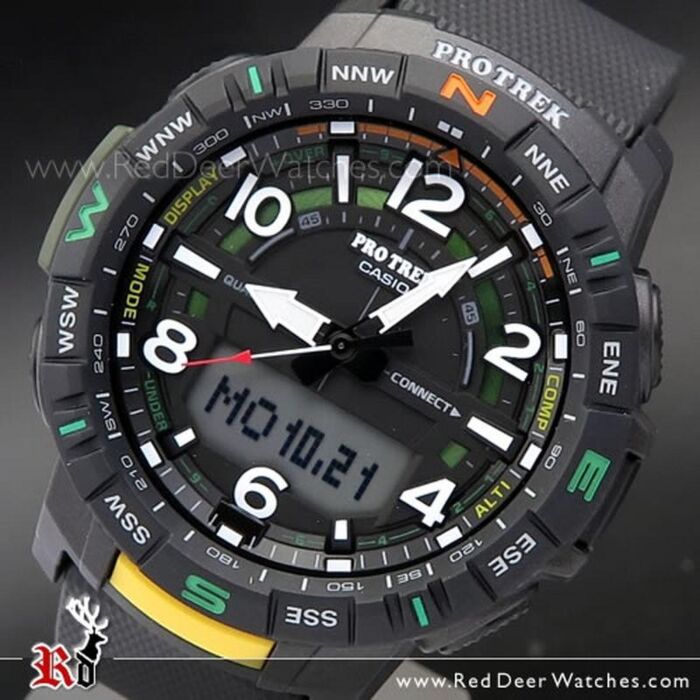 hardware lur sammensatte BUY Casio ProTrek Quad Sensor Bluetooth PRT-B50-1, PRTB50 - Buy Watches  Online | CASIO Red Deer Watches