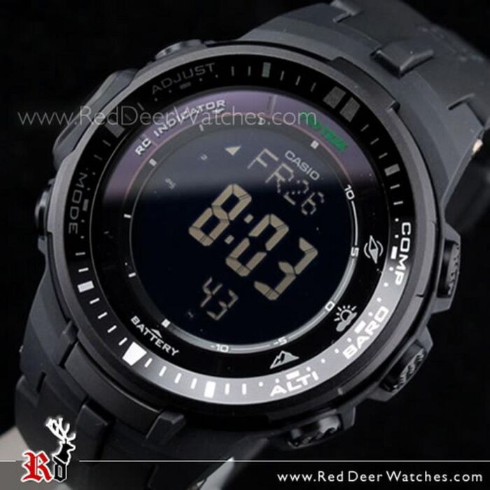 BUY Casio ProTrek Solar Radio 6 Flagship Sensor Watch PRW-3000-1A, PRW3000 Buy Watches Online | Red Deer Watches