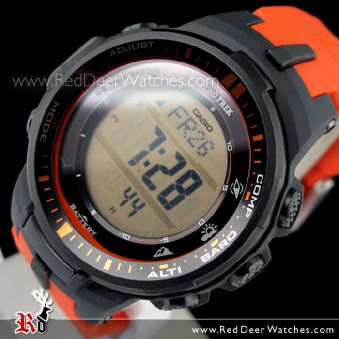 CASIO PROTREK PRG₋40（Red） BUY Casio ProTrek Solar Radio Multiband 6 Flagship Sensor