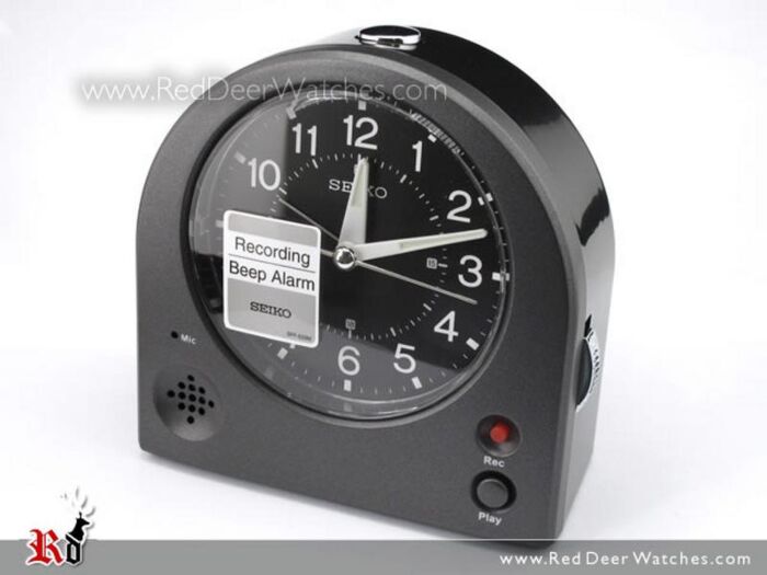 BUY Seiko Recordable Alarm Clock Record Your Own Voice