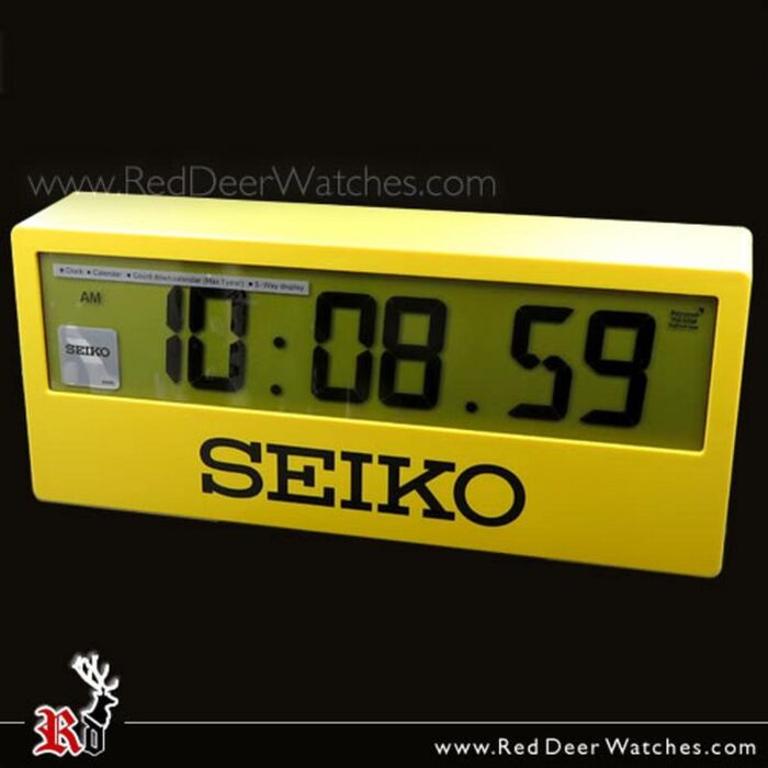 BUY Seiko Large Digital Wall Clock Table Clock QHL073Y - Buy Watches Online  | SEIKO Red Deer Watches