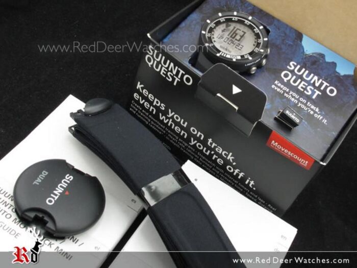 Suunto Quest Black HR Black RUNNING Sports Watch