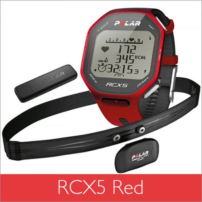 BUY Polar RCX5 Red Sports Training Watch with Heart Rate Monitor