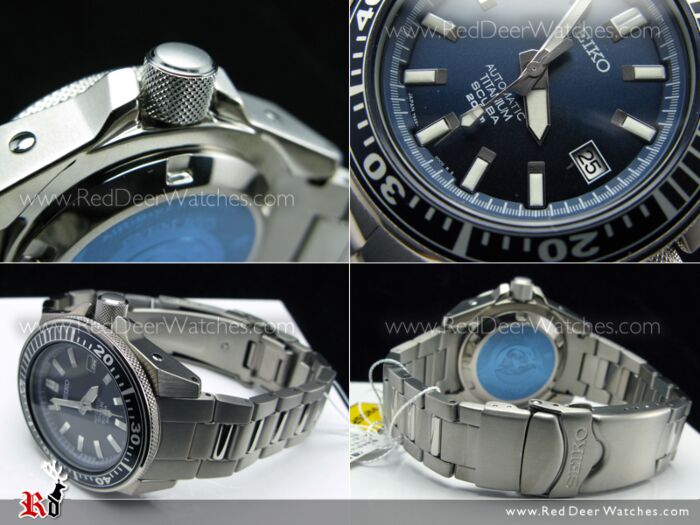 BUY Seiko Prospex Diver Scuba Titanium Sports Watch SBDA003