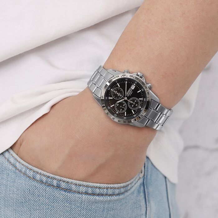BUY Seiko Spirit Chronograph Mens Watch SBTQ041 | SEIKO