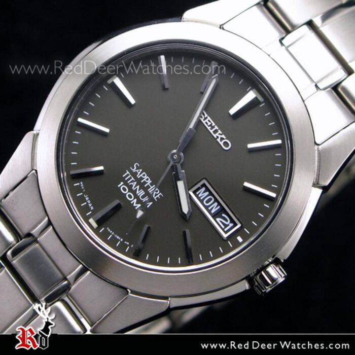 BUY SEIKO TITANIUM SAPPHIRE 100M MENS WATCH SGG731P1 - Buy Watches Online |  SEIKO Red Deer Watches