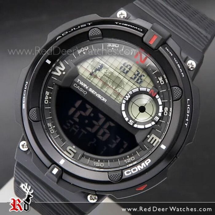 tornado chef Fjerde BUY Casio Out Gear Digital Compass Thermometer Sport Watch SGW-600H-1B,  SGW600H - Buy Watches Online | CASIO Red Deer Watches