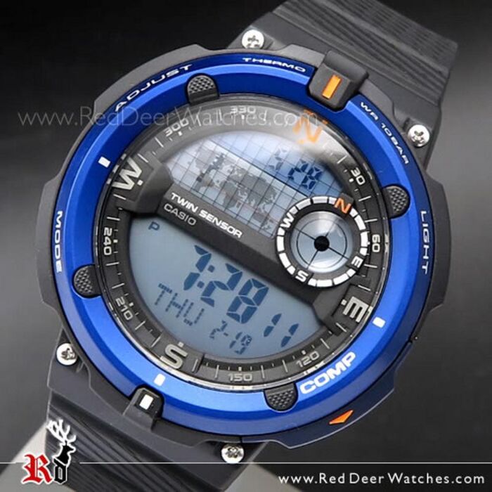 BUY Gear Digital Compass Thermometer Sport Watch SGW-600H-2A, SGW600H - Buy Watches Online | CASIO Deer Watches