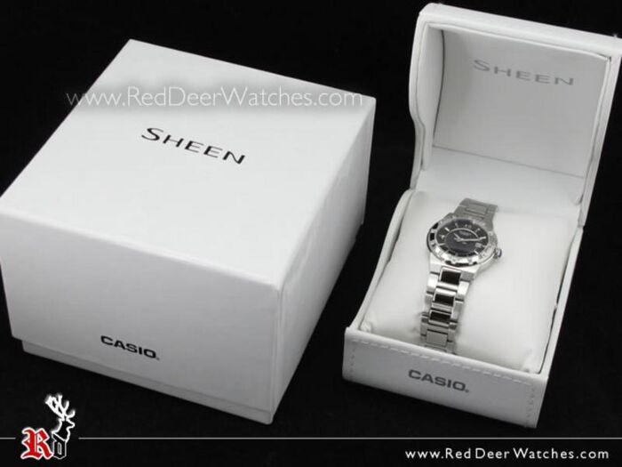 CASIO 腕時計 SHE4500D1A SHEEN SILVER 【Lady's】 SHE-4500D-1AEF Casio Sheen | TheWatchAgency™
