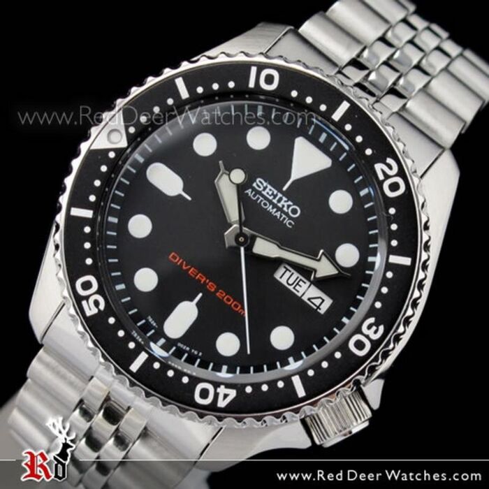 BUY Seiko Automatic Screw Down Crown 200M Divers Watch SKX007K2 SKX007 -  Buy Watches Online | POLAR Red Deer Watches