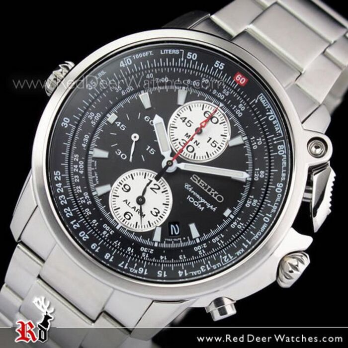 BUY Seiko Chronograph Flight Master 100M Gents Watch SNAB67P1 - Buy ...