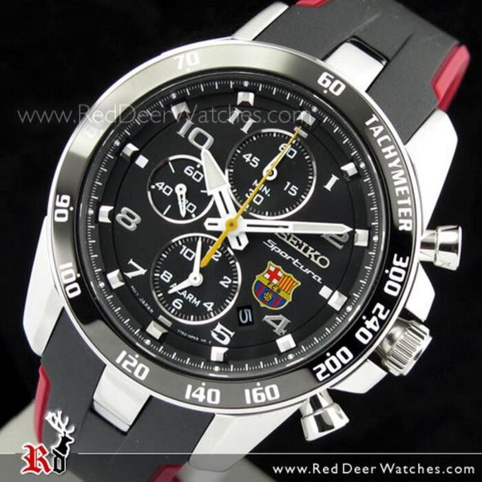 Seiko Barcelona Alarm Chronograph Limited Edition - Buy Watches Online | SEIKO Red Deer Watches