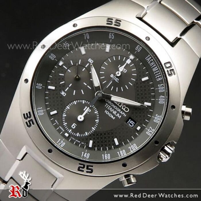 BUY Seiko Titanium 100M Chronograph Mens Watches SND419P1, SND419 - Buy  Watches Online | SEIKO Red Deer Watches