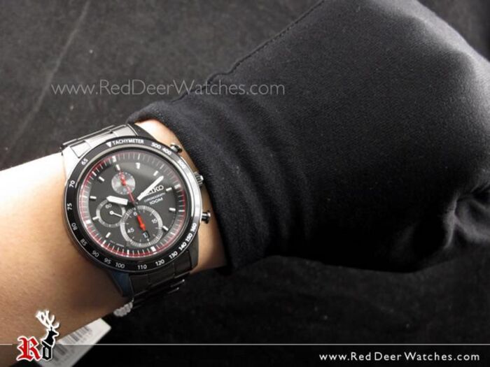 BUY Seiko Chronograph Ion Gunmetal 100M Mens Watch SNDD89P1