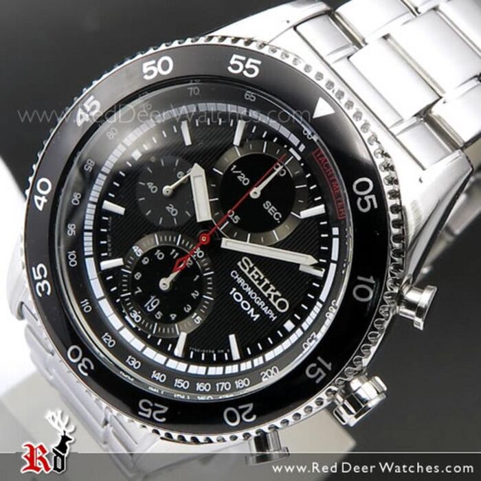 BUY Seiko Chronograph Tachymeter 100M Mens Watch SNDG57P1, SNDG57