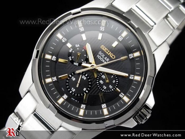 SEIKO Criteria SOLAR Multi hand Calendar SNE117P1