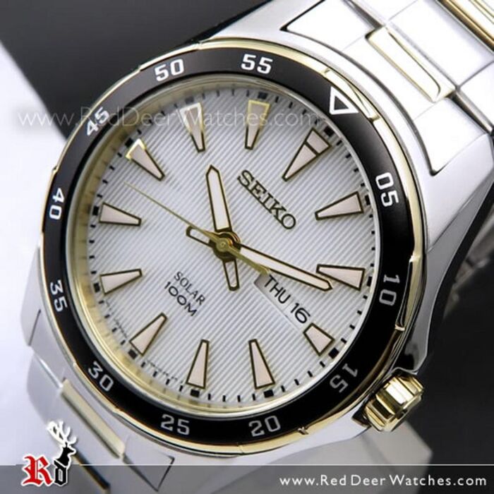 セイコー（SEIKO）時計 BUY Seiko Solar Two Tone Mens Watch SNE394P1, SNE394 - Buy Watches