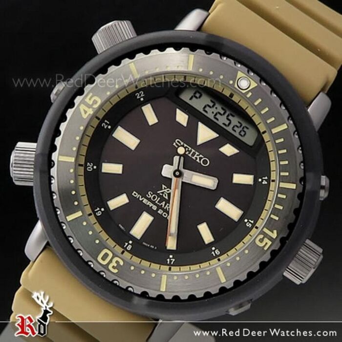 BUY Seiko Prospex Solar Chronograph Arnie Urban Safari Watch SNJ029P1 - Buy  Watches Online | SEIKO Red Deer Watches