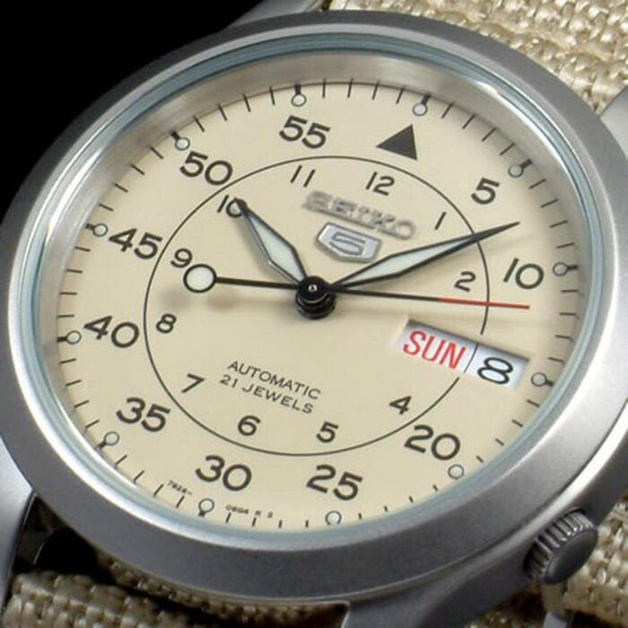 het einde Omgekeerd Indiener BUY Seiko 5 Military Automatic Watch See-thru Back Nylon SNK803K2 - Buy  Watches Online | SEIKO Red Deer Watches