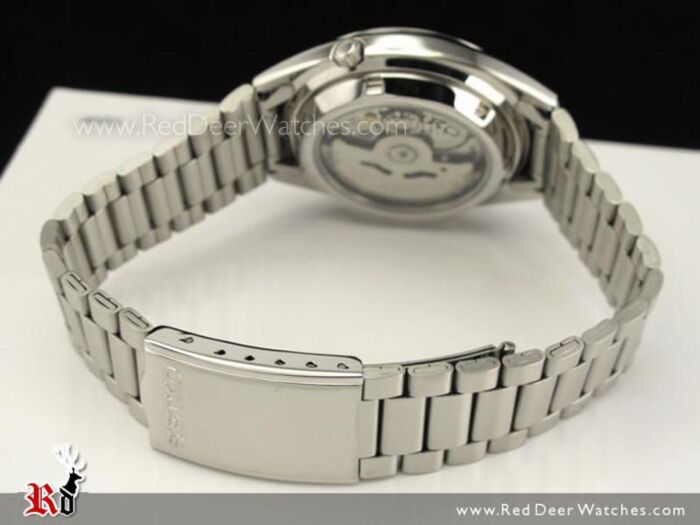 BUY SEIKO 5 Automatic Watch See-thru Back Black Gold Watch SNXL87K
