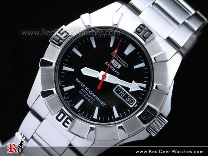 Seiko Sports Automatic 100m Men's Dive Watch SNZF57, SNZF57J1, Made in  Japan