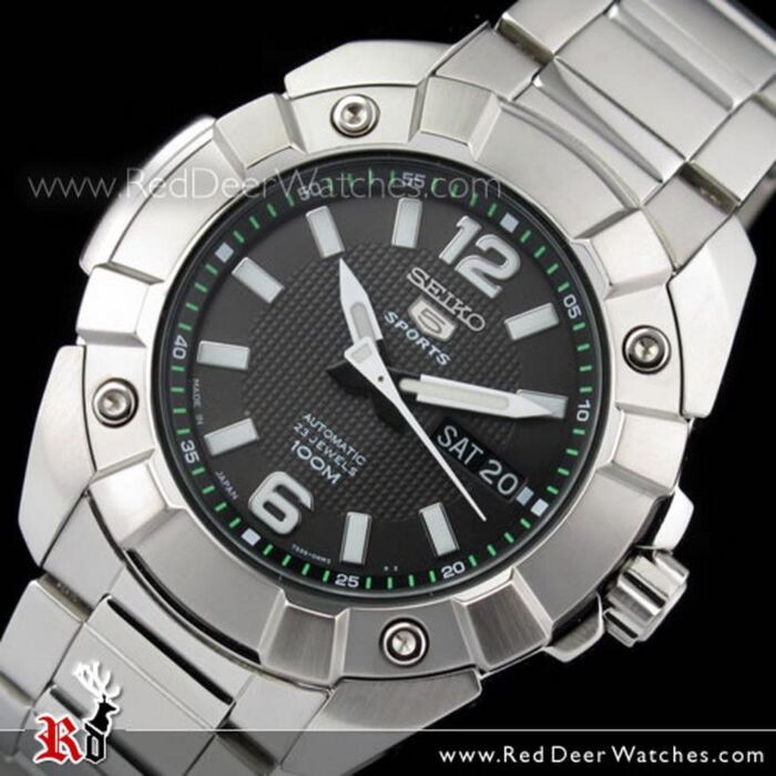 BUY Seiko 5 Sports Automatic 100m Men's Watch SNZG29, SNZG29J1 Made in Japan - Buy Watches Online | SEIKO Red Deer Watches