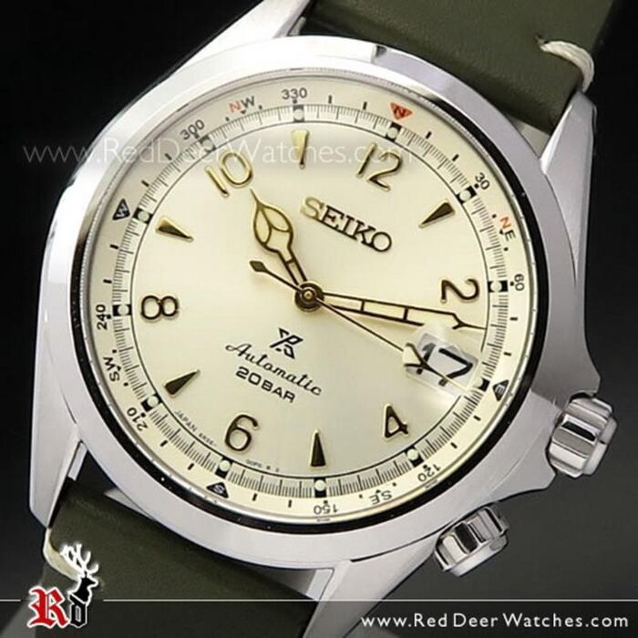 BUY Seiko Alpinist Prospex Automatic Leather Strap Watch SPB123J1 - Buy  Watches Online | SEIKO Red Deer Watches